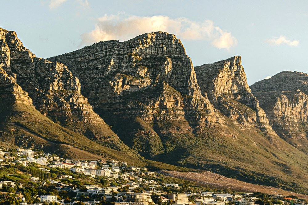 Camps Bay beach and Twelve Apostles Cape Town