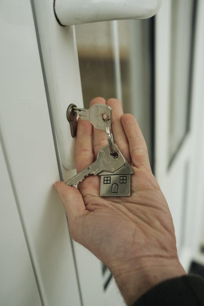 House keys — signing a lease in South Africa